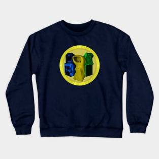 Arcade Heroes - Retro Game Token Crewneck Sweatshirt